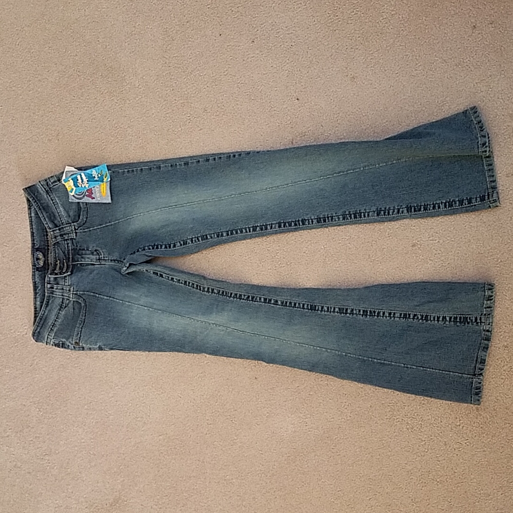 Angels brand bell- bottom Jean's jr size 9 new w/tags.